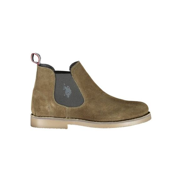 U.S. POLO ASSN. Verde Pelle Men Ankle Men's Boot